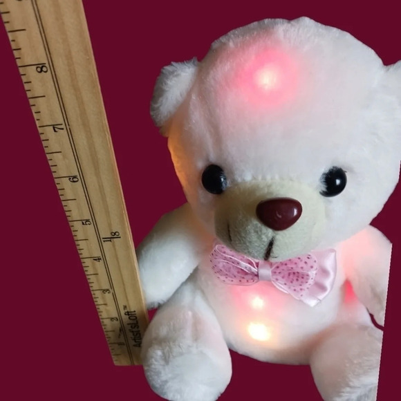 Plush teddy bear toy with amazing colorful changing led lights - Picture 5 of 5
